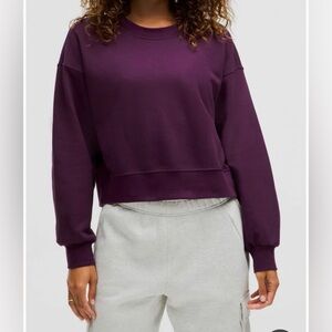 Lululemon Perfectly Oversized Cropped Crew